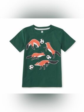Tea Collection Footie Fox Shirt